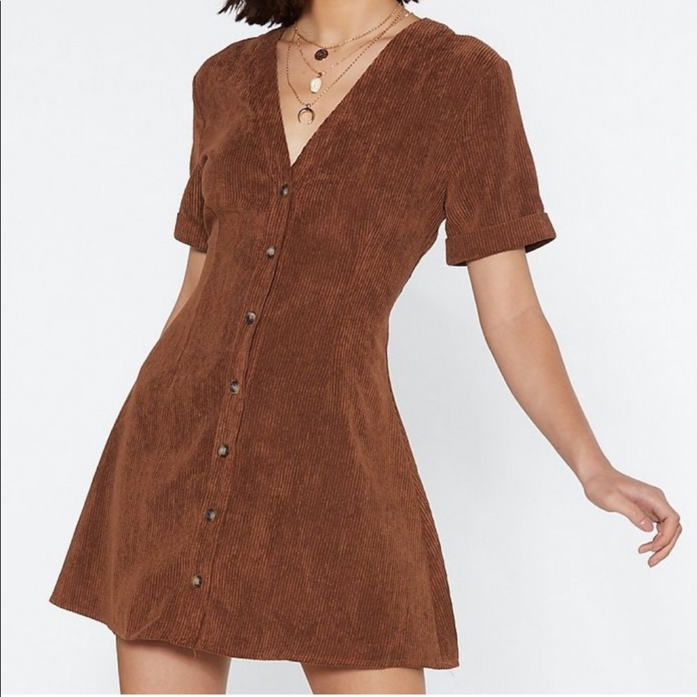 Nasty Gal Corduroy Dress